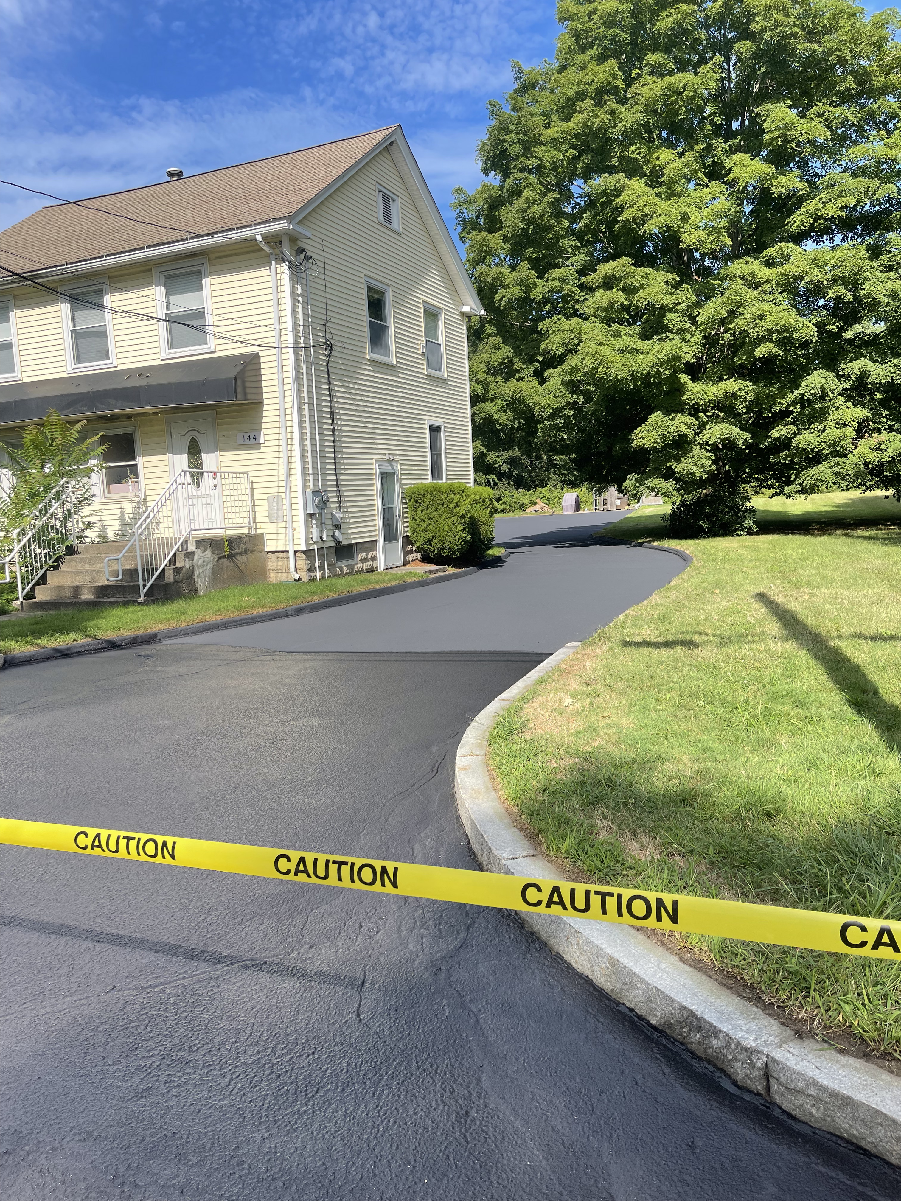 Residential driveway